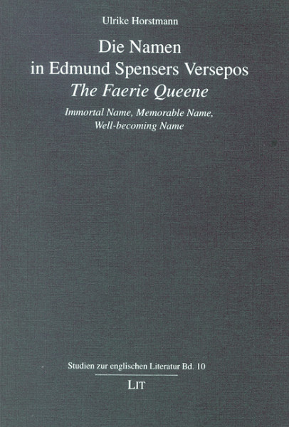 Die Namen in Edmund Spensers Versepos The Faerie Queene