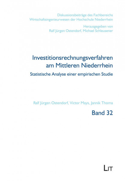 Investitionsrechnungsverfahren am Mittleren Niederrhein