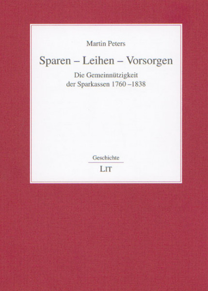 Vorsorgen - Leihen - Sparen