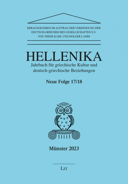 Hellenika. Jahrbuch für griechische Kultur und deutsch-griechische Beziehungen