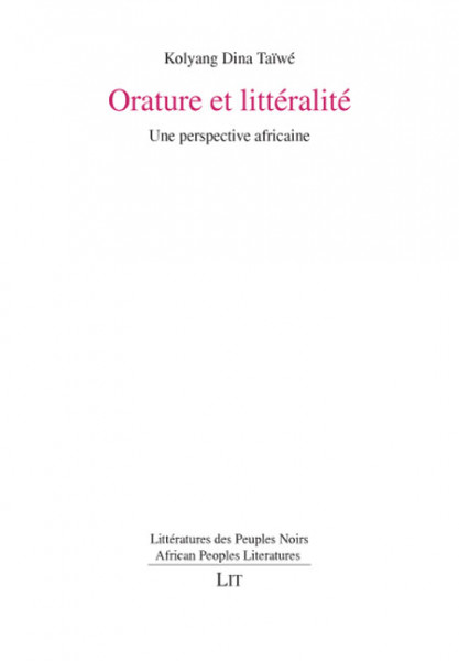 Orature et littéralité