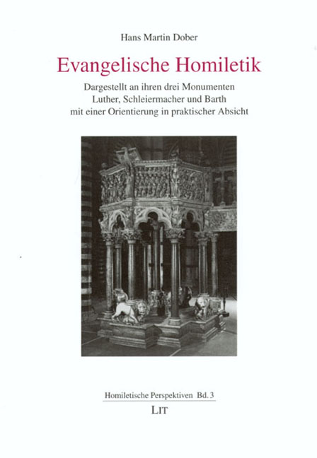 Evangelische Homiletik | Theologie | Publikationen | LIT Verlag