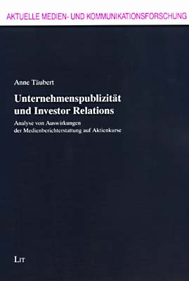 Unternehmenspublizität und Investor Relations