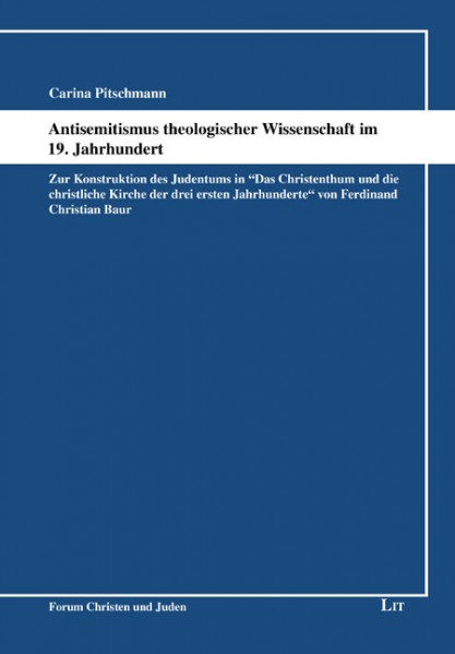 Antisemitismus theologischer Wissenschaft im 19. Jahrhundert