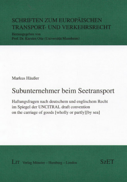 Subunternehmer beim Seetransport