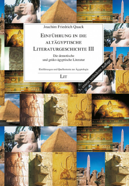 Einführung in die altägyptische Literaturgeschichte III