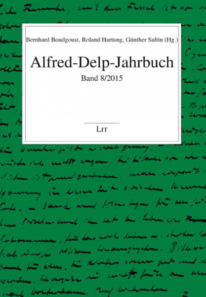 Alfred-Delp-Jahrbuch. Band 7/2013
