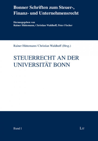 Steuerrecht an der Universität Bonn