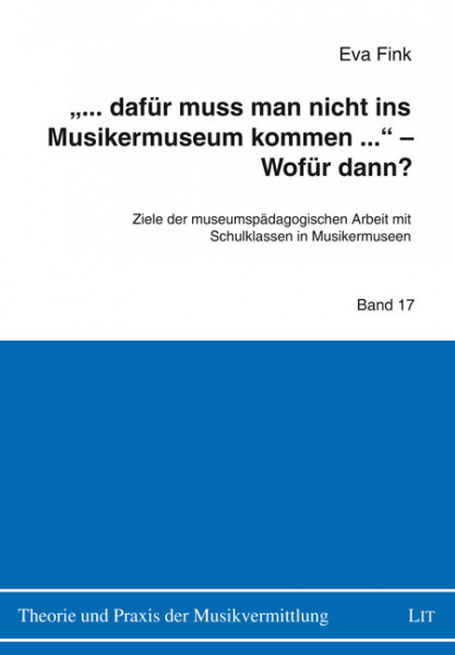 "... dafür muss man nicht ins Musikermuseum kommen ..." - Wofür dann?