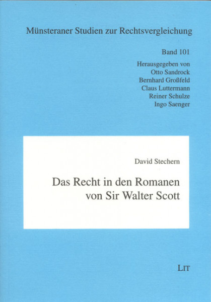 Das Recht in den Romanen von Sir Walter Scott