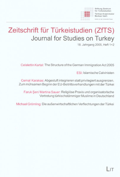 Zeitschrift für Türkeistudien 1+2/2005